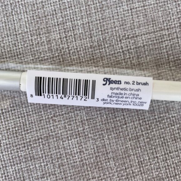 Neen No 2 Synthetic Eyeshadow Brush with Dual Ends Precision Makeup Application - Picture 3 of 4